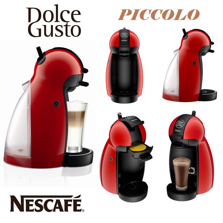 Nescafe Dolce Gusto Piccolo Krups Rouge