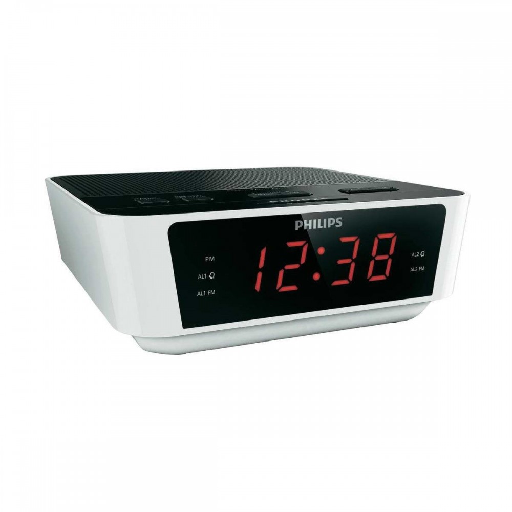 Philips AJ3115 Digital FM Tuning Dual Alarm Clock Radio