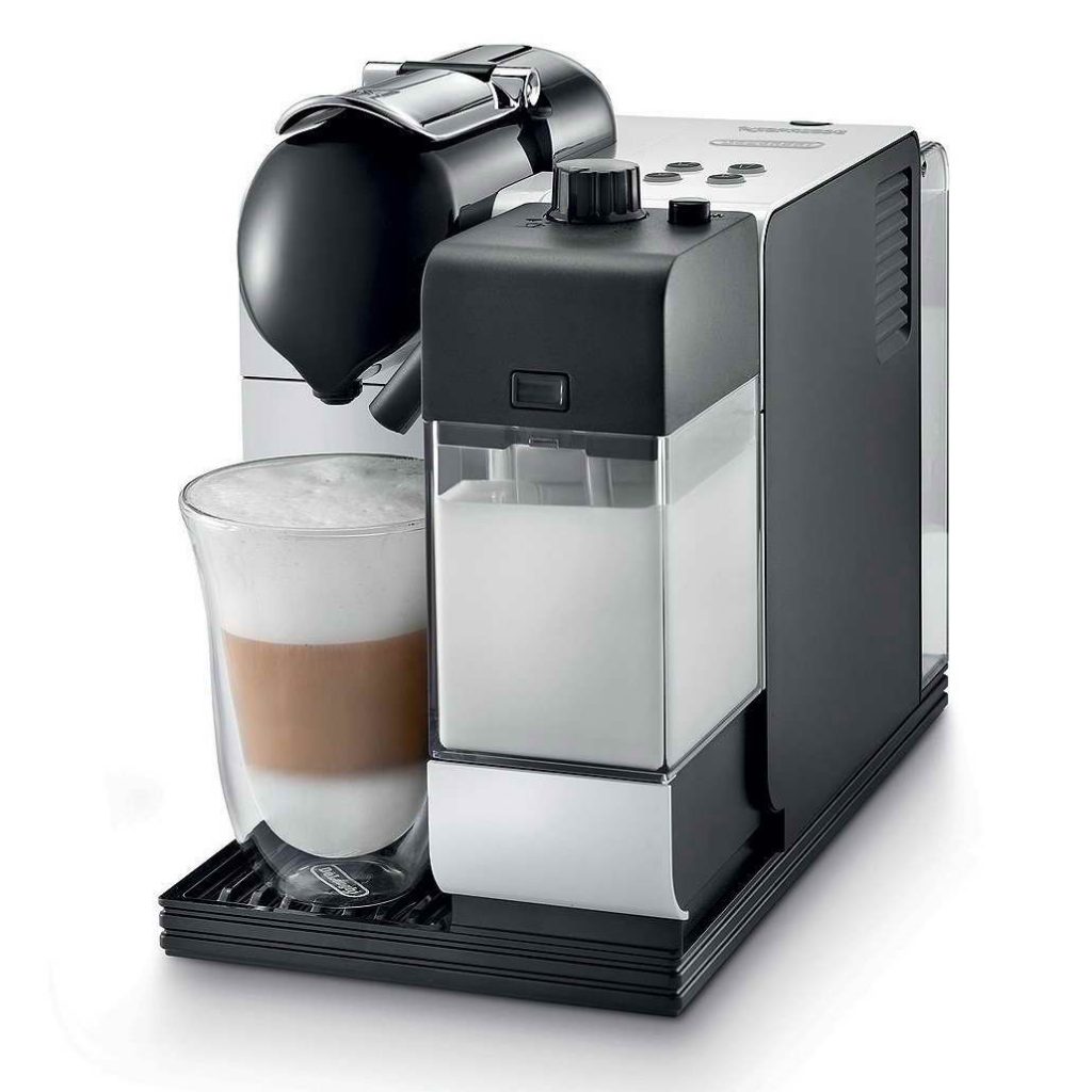 DeLonghi Nespresso Lattissima Plus EN520.W Capsules Machine